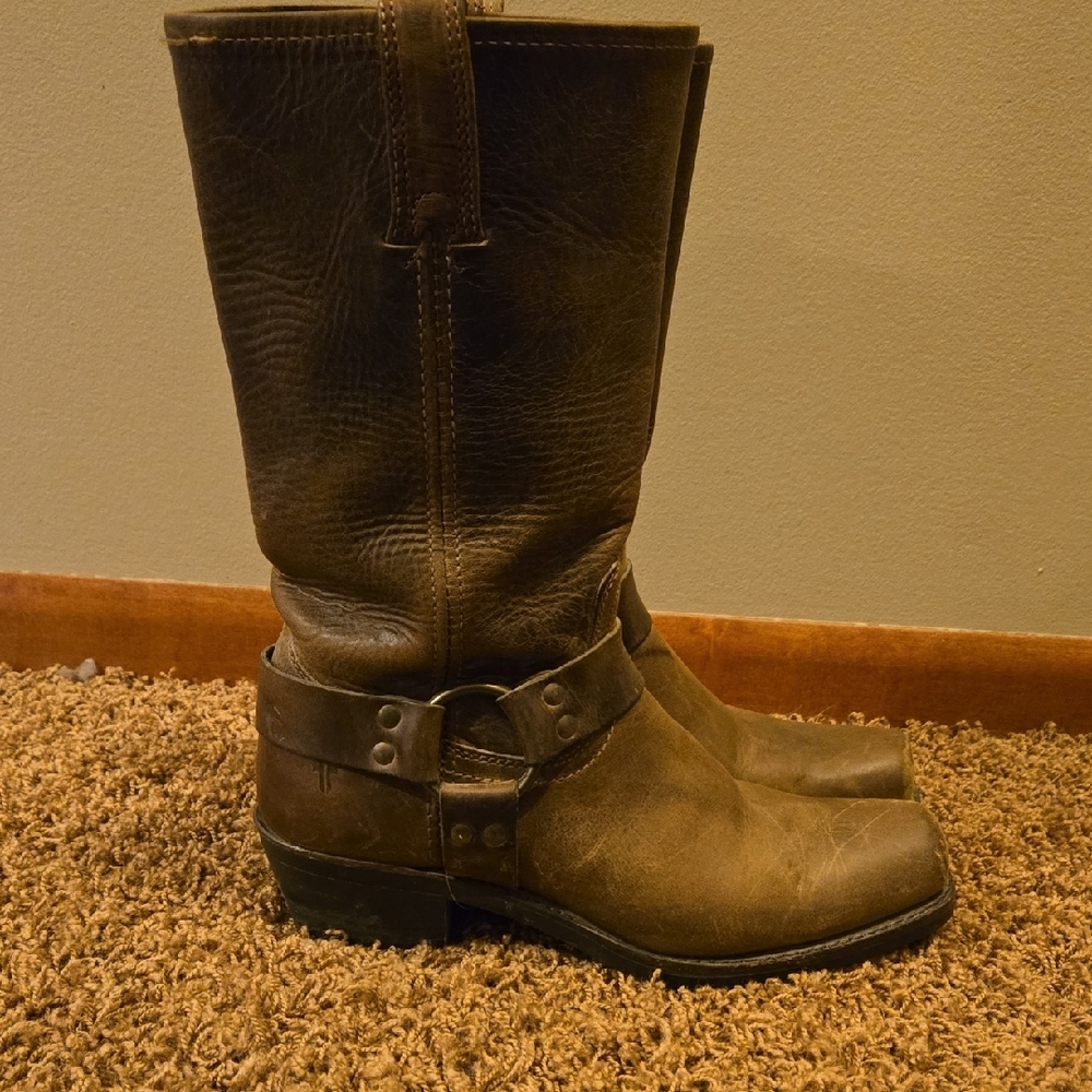 Frye Brown Leather Boots